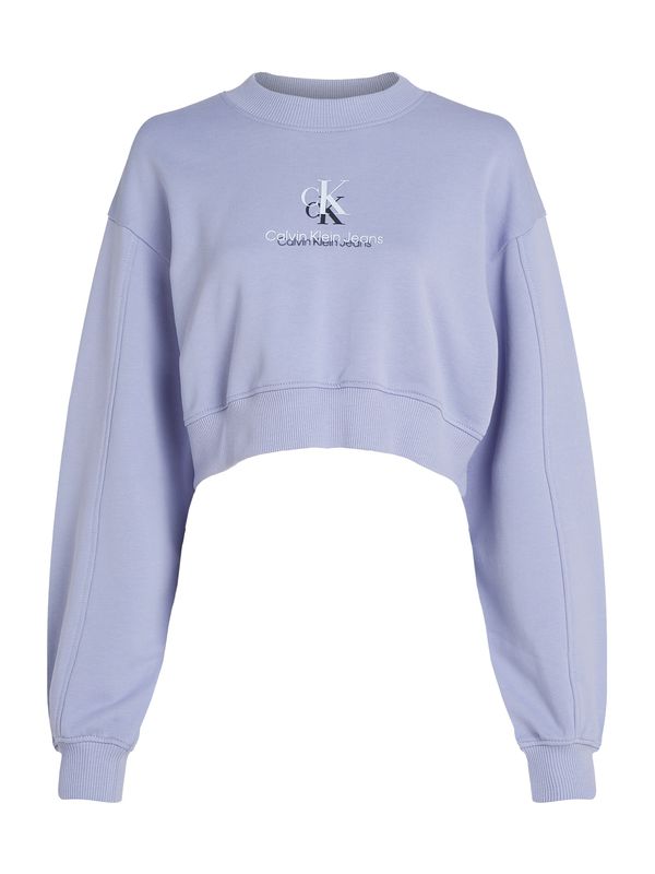 Calvin Klein Jeans Calvin Klein Jeans Majica 'SHADOW'  marine / svetlo lila / bela