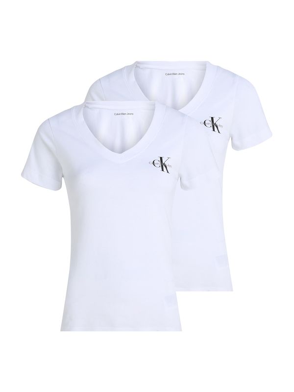 Calvin Klein Jeans Calvin Klein Jeans Majica  siva / črna / bela