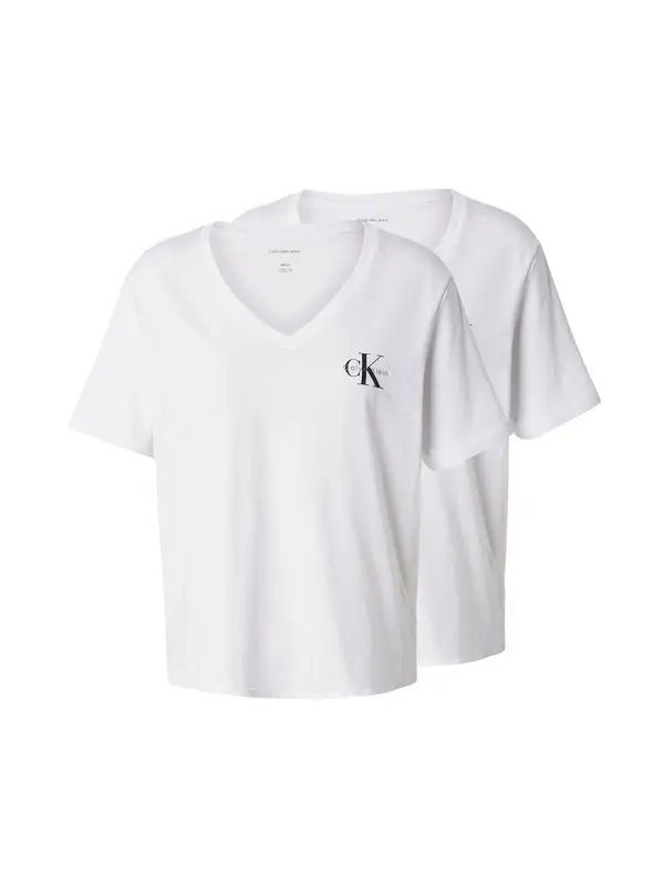 Calvin Klein Jeans Calvin Klein Jeans Majica  siva / črna / bela