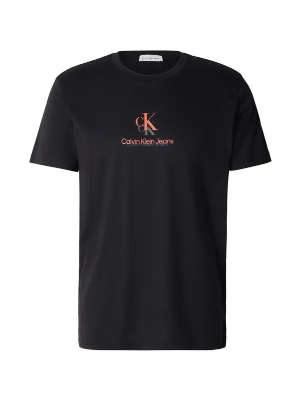 Calvin Klein Jeans Calvin Klein Jeans Majica  siva / korala / črna