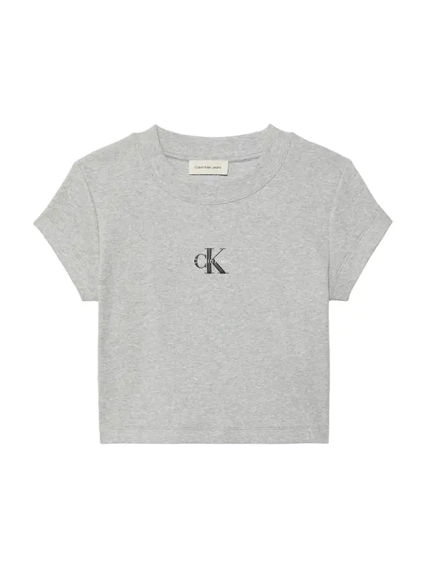 Calvin Klein Jeans Calvin Klein Jeans Majica  siva / roza / črna