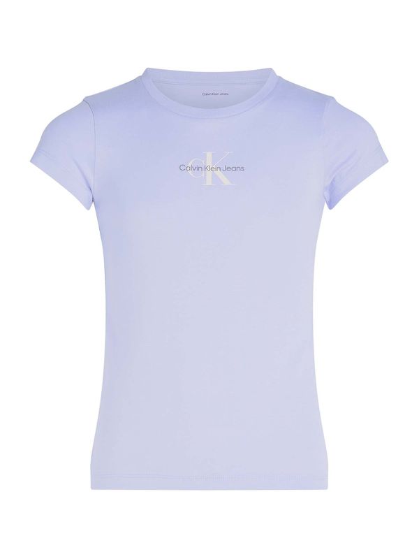 Calvin Klein Jeans Calvin Klein Jeans Majica  svetlo lila / črna / bela