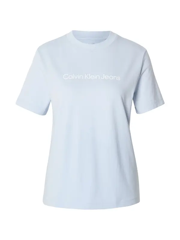 Calvin Klein Jeans Calvin Klein Jeans Majica  svetlo modra / bela