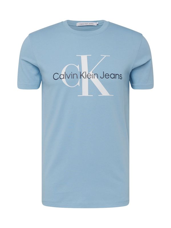 Calvin Klein Jeans Calvin Klein Jeans Majica  svetlo modra / črna / bela