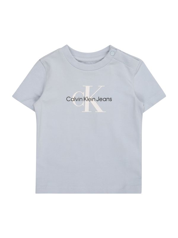 Calvin Klein Jeans Calvin Klein Jeans Majica  svetlo modra / črna / bela
