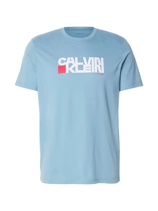 Calvin Klein Jeans Calvin Klein Jeans Majica  svetlo modra / rdeča / bela