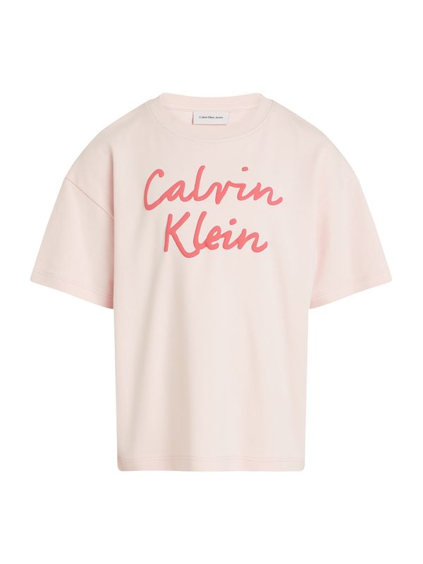 Calvin Klein Jeans Calvin Klein Jeans Majica  svetlo roza / temno roza
