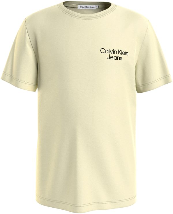 Calvin Klein Jeans Calvin Klein Jeans Majica  svetlo rumena