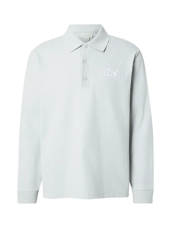 Calvin Klein Jeans Calvin Klein Jeans Majica  svetlo siva / bela