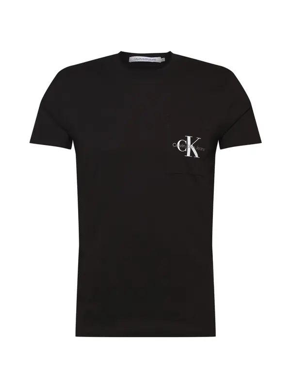 Calvin Klein Jeans Calvin Klein Jeans Majica  svetlo siva / črna / bela