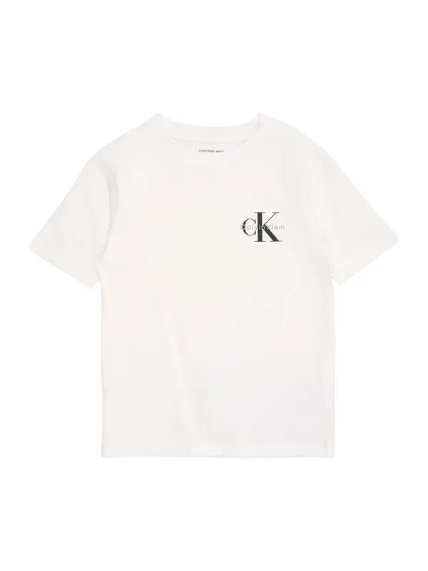 Calvin Klein Jeans Calvin Klein Jeans Majica  svetlo siva / črna / bela