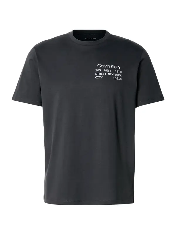 Calvin Klein Jeans Calvin Klein Jeans Majica  temno siva / bela