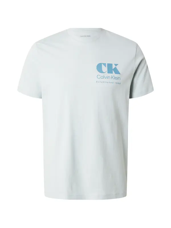 Calvin Klein Jeans Calvin Klein Jeans Majica  turkizna / meta