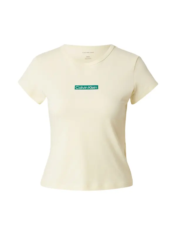 Calvin Klein Jeans Calvin Klein Jeans Majica  volneno bela