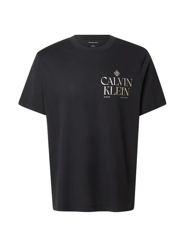 Calvin Klein Jeans Calvin Klein Jeans Majica  zlata / črna