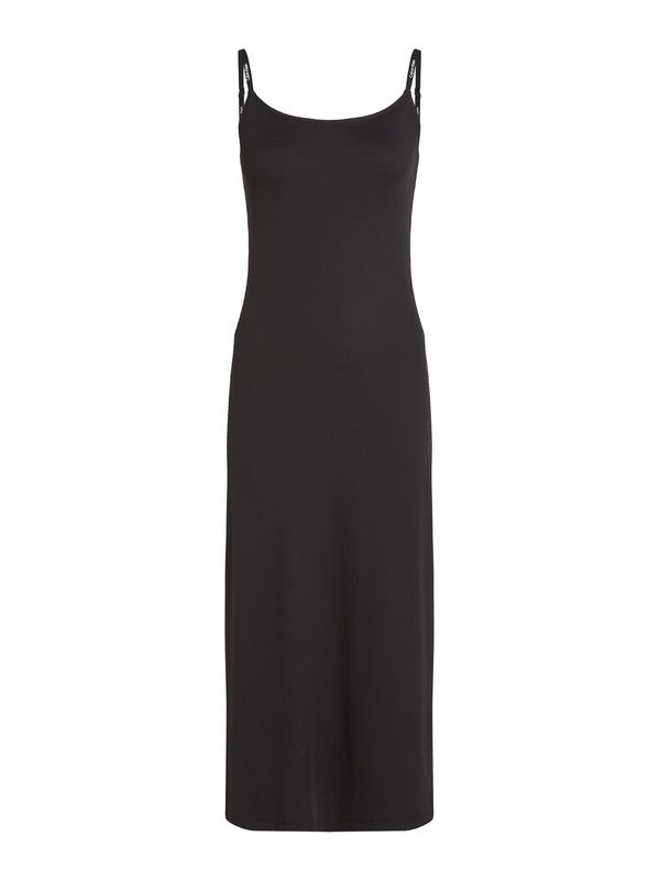 Calvin Klein Jeans Calvin Klein Jeans Obleka  črna / off-bela