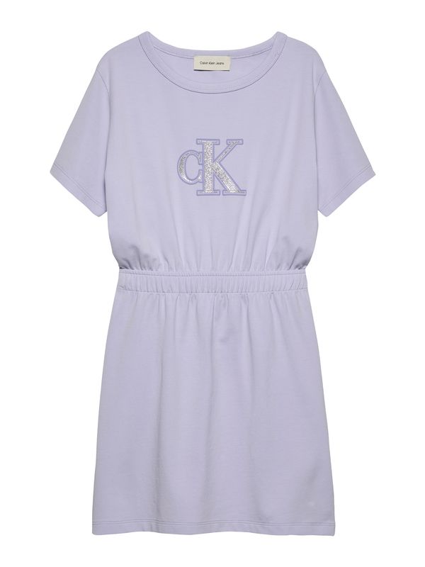 Calvin Klein Jeans Calvin Klein Jeans Obleka  lila / srebrna