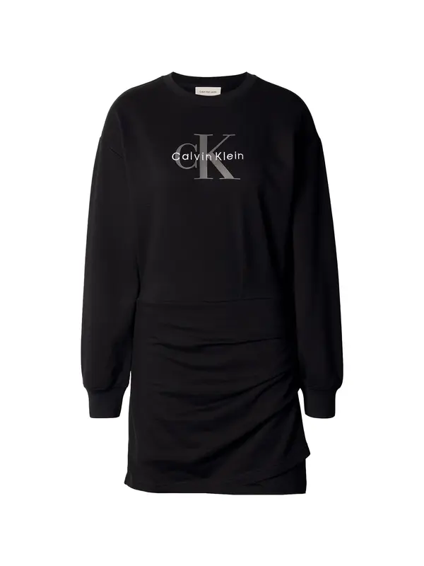 Calvin Klein Jeans Calvin Klein Jeans Obleka  siva / črna / bela