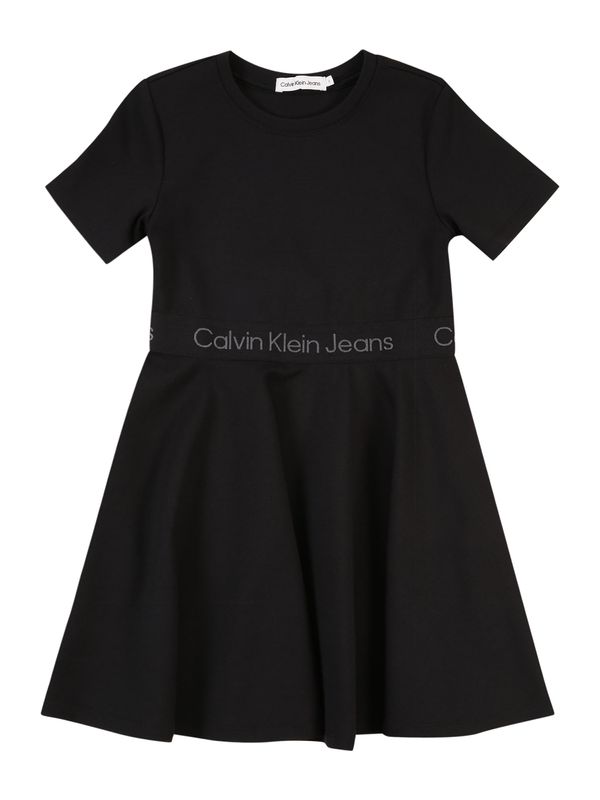 Calvin Klein Jeans Calvin Klein Jeans Obleka  siva / črna
