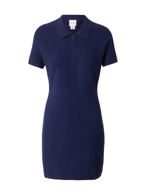 Calvin Klein Jeans Calvin Klein Jeans Obleka 'Snowy Youthful'  temno modra