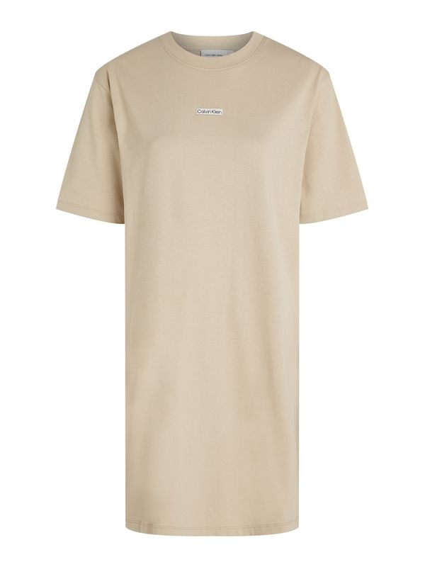 Calvin Klein Jeans Calvin Klein Jeans Obleka  temno siva / črna / off-bela