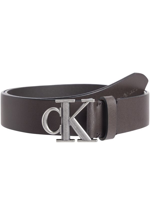 Calvin Klein Jeans Calvin Klein Jeans Pas  temno rjava / srebrna