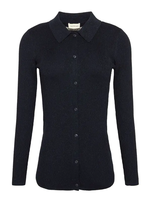 Calvin Klein Jeans Calvin Klein Jeans Pletena jopa  marine
