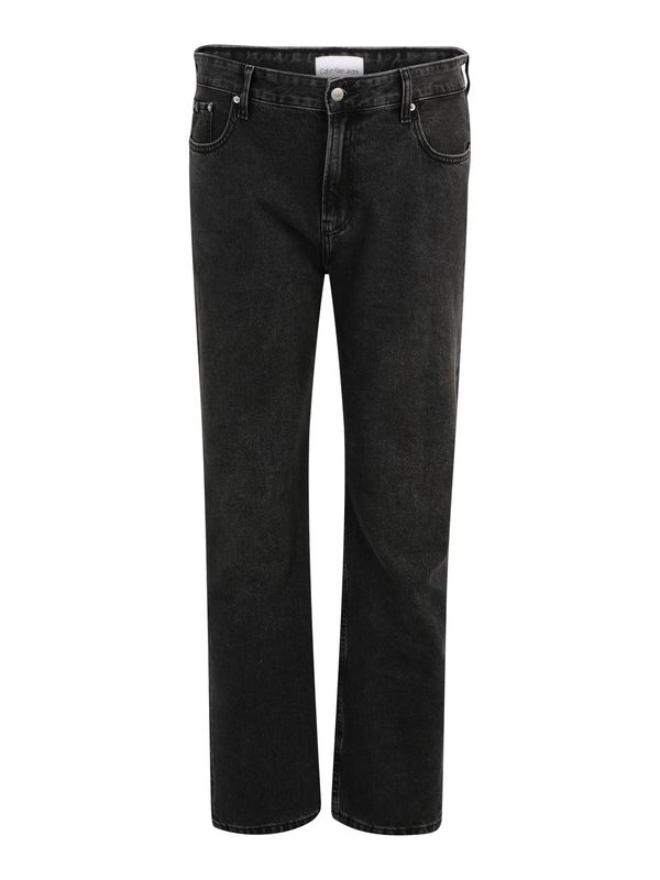 Calvin Klein Jeans Plus Calvin Klein Jeans Plus Kavbojke 'REGULAR TAPER PLUS'  temno siva