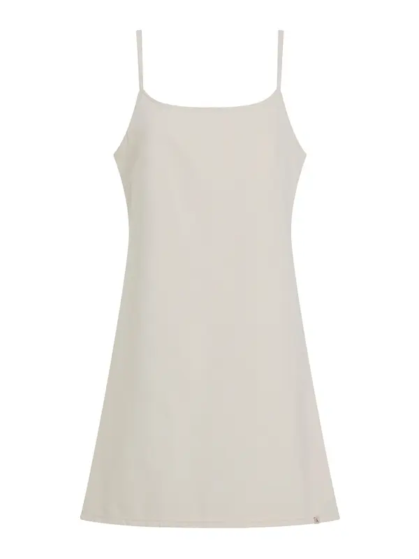Calvin Klein Jeans Calvin Klein Jeans Poletna obleka 'ICONIC'  ecru