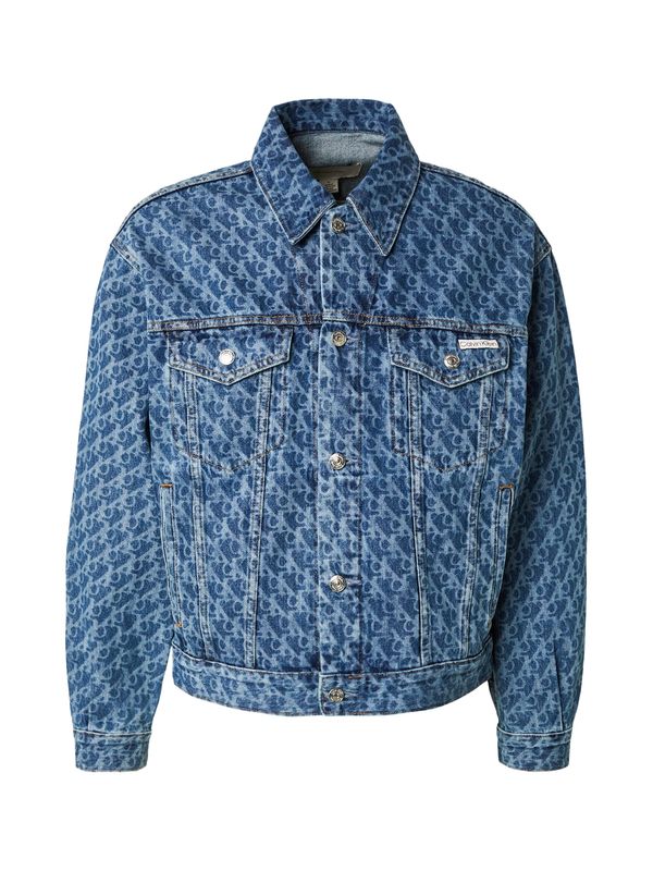 Calvin Klein Jeans Calvin Klein Jeans Prehodna jakna '90S'  moder denim / svetlo modra