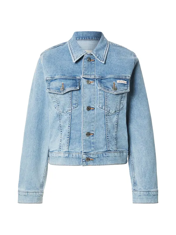 Calvin Klein Jeans Calvin Klein Jeans Prehodna jakna 'Classic Trucker'  svetlo modra