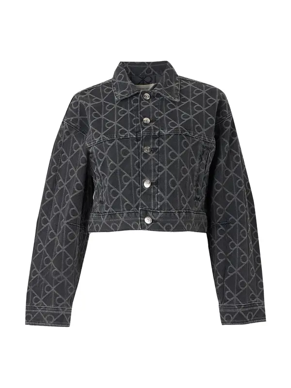 Calvin Klein Jeans Calvin Klein Jeans Prehodna jakna  črn denim