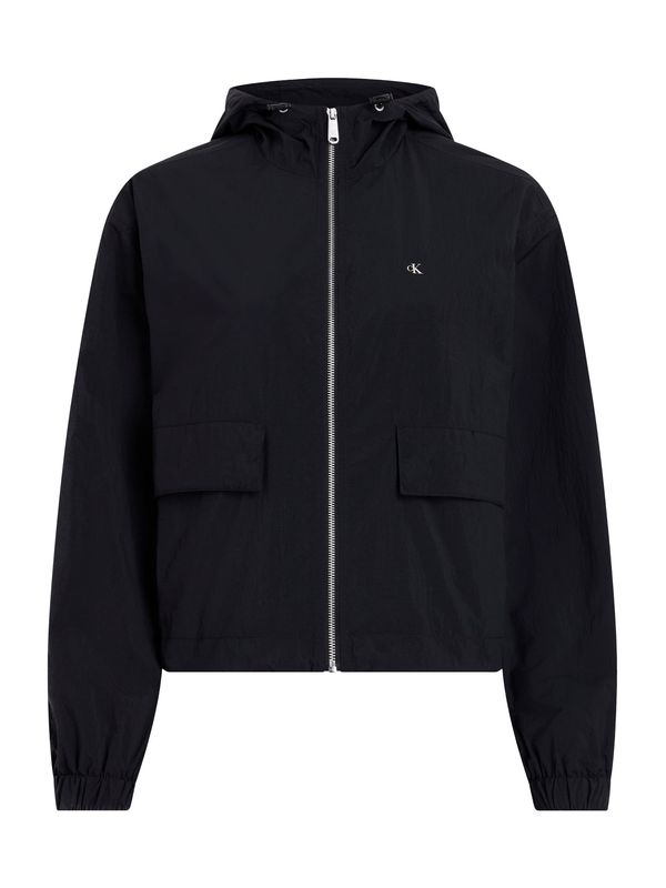 Calvin Klein Jeans Calvin Klein Jeans Prehodna jakna  črna / bela
