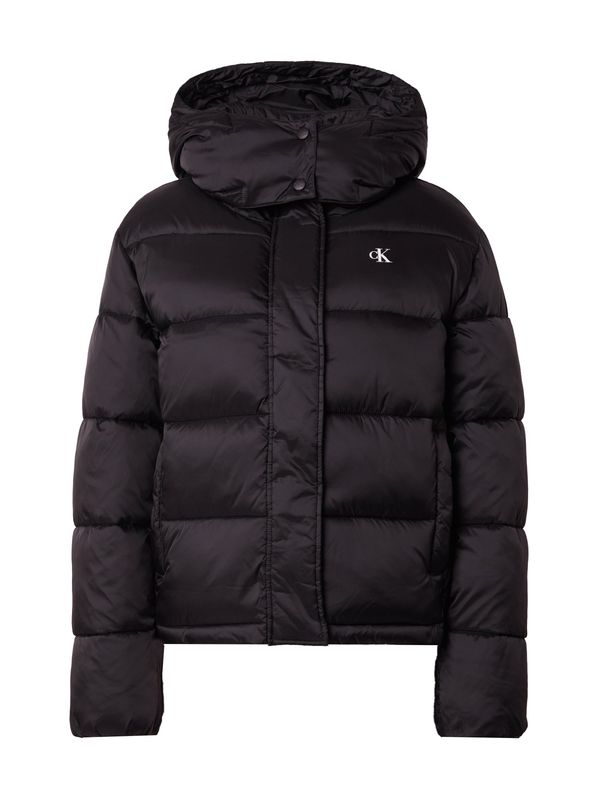 Calvin Klein Jeans Calvin Klein Jeans Prehodna jakna  črna / bela