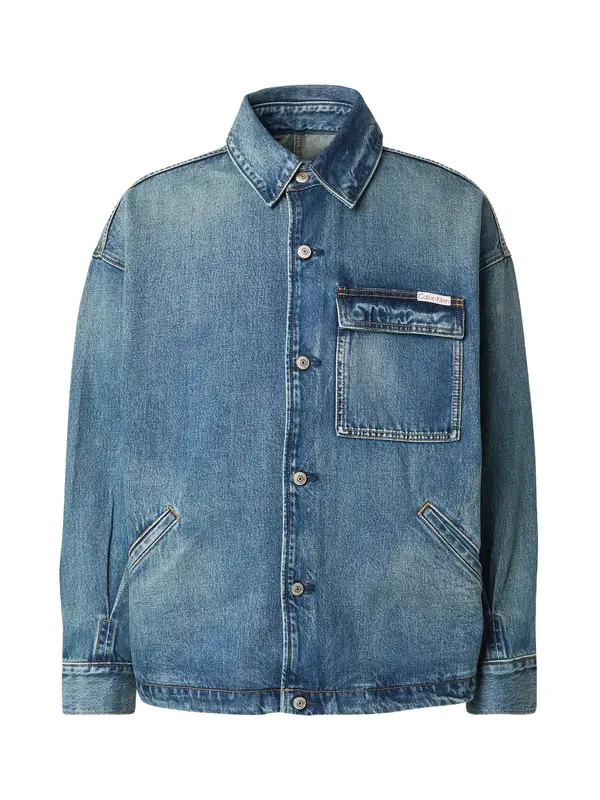 Calvin Klein Jeans Calvin Klein Jeans Prehodna jakna 'GOLD COAST SUNSET'  moder denim