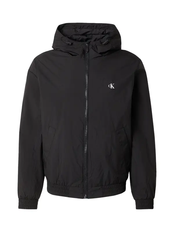 Calvin Klein Jeans Calvin Klein Jeans Prehodna jakna 'HARRINGTON JKT'  črna