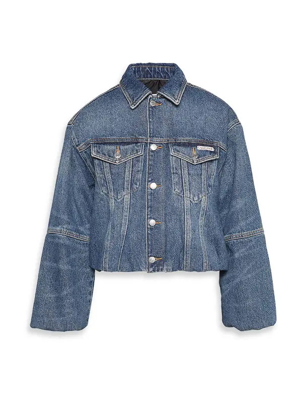 Calvin Klein Jeans Calvin Klein Jeans Prehodna jakna  moder denim