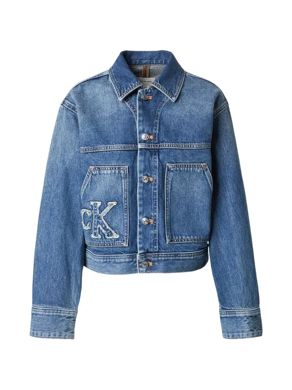 Calvin Klein Jeans Calvin Klein Jeans Prehodna jakna  moder denim
