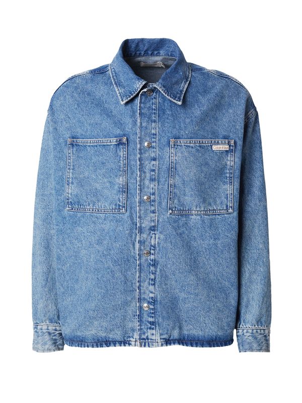 Calvin Klein Jeans Calvin Klein Jeans Prehodna jakna  moder denim