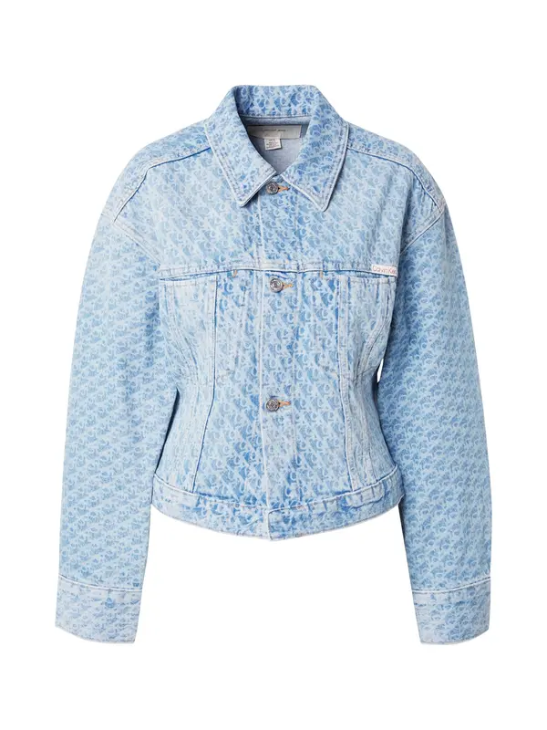 Calvin Klein Jeans Calvin Klein Jeans Prehodna jakna  nebeško modra / moder denim