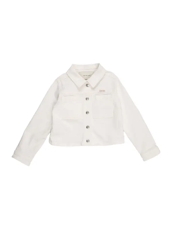 Calvin Klein Jeans Calvin Klein Jeans Prehodna jakna  off-bela