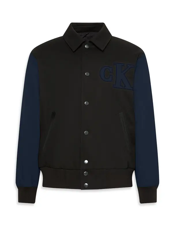 Calvin Klein Jeans Calvin Klein Jeans Prehodna jakna  temno modra / črna