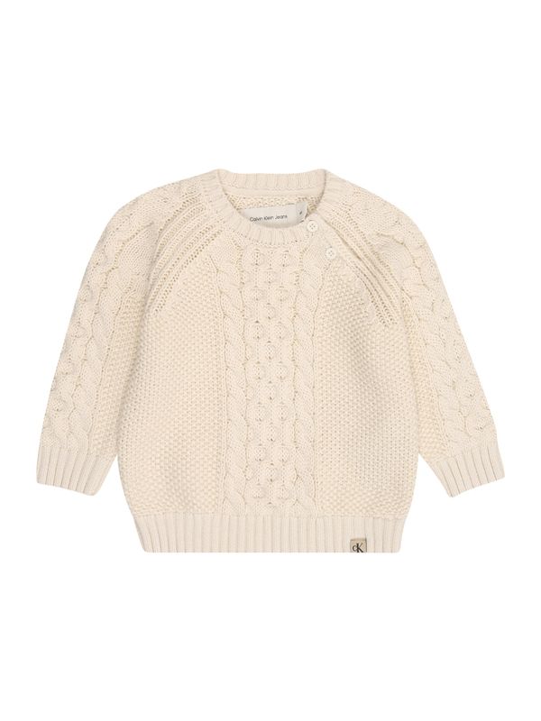 Calvin Klein Jeans Calvin Klein Jeans Pulover 'CABLE'  bež