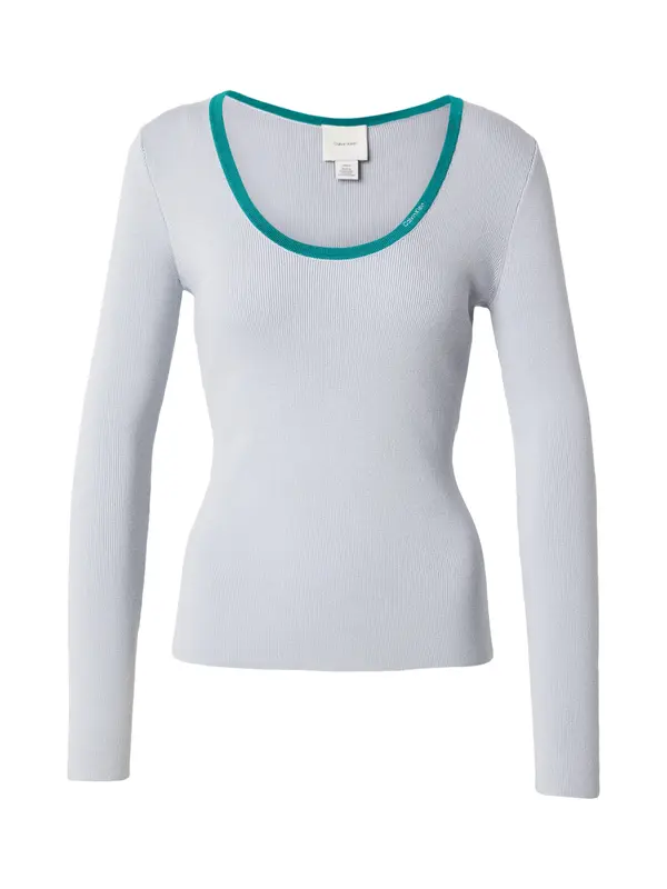 Calvin Klein Jeans Calvin Klein Jeans Pulover  golobje modra / zelena
