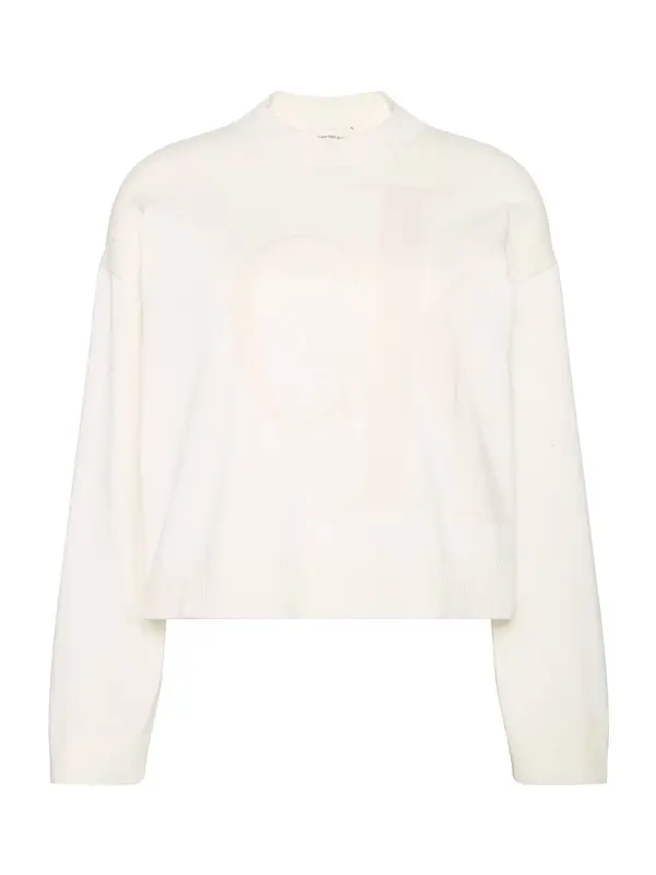 Calvin Klein Jeans Calvin Klein Jeans Pulover  naravno bela