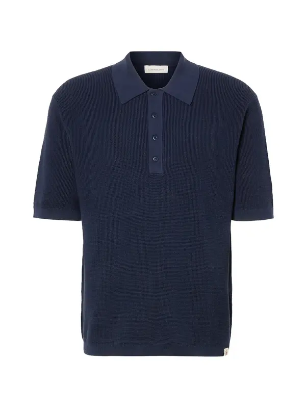 Calvin Klein Jeans Calvin Klein Jeans Pulover 'Waffle'  nočno modra
