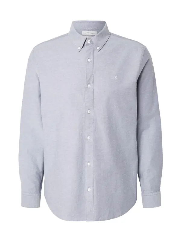 Calvin Klein Jeans Calvin Klein Jeans Srajca 'Solid Classic Button-down'  progasto modra