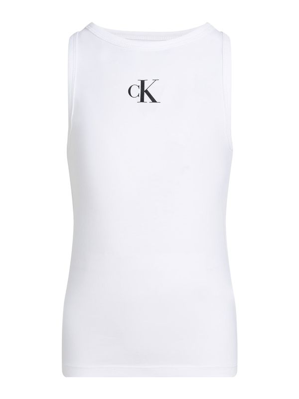 Calvin Klein Jeans Calvin Klein Jeans Top  črna / bela