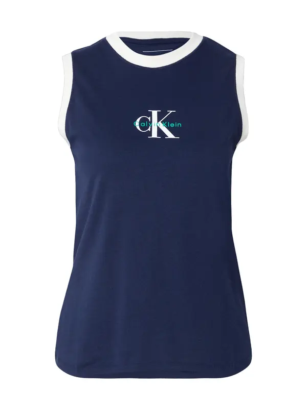 Calvin Klein Jeans Calvin Klein Jeans Top  mornarska / turkizna / bela