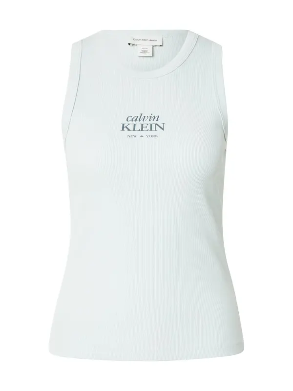 Calvin Klein Jeans Calvin Klein Jeans Top  pastelno zelena / temno zelena